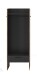 Garderobenschrank >Bueno< in Basalt - 70x189x37cm (BxHxT)