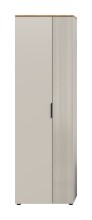Garderobenschrank >Slide< in kaschmir - 60x195x36cm (BxHxT)