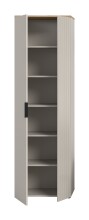 Garderobenschrank >Slide< in kaschmir - 60x195x36cm (BxHxT)