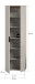 Garderobenschrank >Slide< in kaschmir - 60x195x36cm (BxHxT)