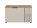 Sitzbank >Slide< in kaschmir - 80x48x36cm (BxHxT)