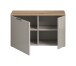 Sitzbank >Slide< in kaschmir - 80x48x36cm (BxHxT)