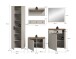Garderoben-Set >Slide< in Evoke Oak - 250x190x36cm (BxHxT)