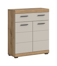 Hochschrank >Scout< in Evoak Oak / Kaschmir -...