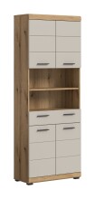 Hochschrank >Scout< in Evoak Oak / Kaschmir -...