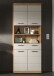 Hochschrank >Scout< in Evoak Oak / Kaschmir - 74x191x31cm (BxHxT)