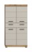 Midischrank >Scout< in Evoak Oak / Kaschmir - 74x141x31cm (BxHxT)
