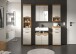 Badezimmer-Set >Scout< in Evoak Oak / Kaschmir - 164x191x34cm (BxHxT)