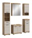 Badezimmer-Set >Scout< in Evoak Oak / Kaschmir - 164x191x34cm (BxHxT)