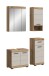 Badezimmer-Set >Scout< in Evoak Oak / Kaschmir - 112x191x34cm (BxHxT)