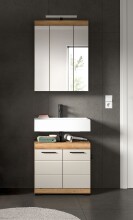 Badezimmer-Set >Scout< in Evoak Oak / Kaschmir -...