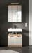 Badezimmer-Set >Scout< in Evoak Oak / Kaschmir - 60x191x34cm (BxHxT)