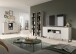 Sideboard >Noida< in kaschmir - 80x185x41cm (BxHxT)