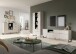 Highboard >Noida< in kaschmir - 112x150x37cm (BxHxT)