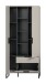 Stauraumschrank >Noida< in kaschmir - 192x90x37cm (BxHxT)