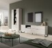 Wohnwand >Noida< in kaschmir - 290x192x41cm (BxHxT)
