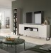 Wohnwand >Noida< in kaschmir - 245x192x41cm (BxHxT)