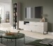 Wohnzimmer-Set >Noida< in kaschmir - 245x192x41cm (BxHxT)