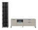 Wohnzimmer-Set >Noida< in kaschmir - 245x192x41cm (BxHxT)