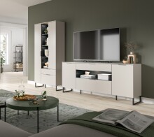 Wohnzimmer-Set >Noida< in kaschmir - 290x192x41cm...