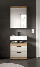 Badezimmer-Set >Scout< in Evoak Oak / Kaschmir -...