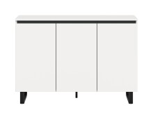 Sideboard >Tomasa< in Weiß - 120x84x36cm (BxHxT)