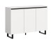 Sideboard >Tomasa< in Weiß - 120x84x36cm (BxHxT)