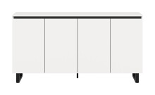 Sideboard >Tomasa< in Weiß - 160x84x36cm (BxHxT)
