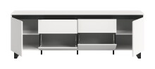 Lowboard >Tomasa< in Weiß - 188x65x36cm (BxHxT)