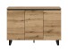 Sideboard >Tomasa< in Evoke Oak - 120x84x36cm (BxHxT)