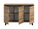 Sideboard >Tomasa< in Evoke Oak - 120x84x36cm (BxHxT)