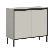 Kommode >Tron< in kaschmir - 92x83x38cm (BxHxT)