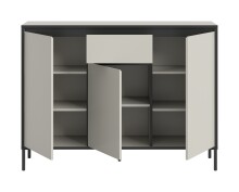 Kommode >Tron< in kaschmir - 136x101x38cm (BxHxT)