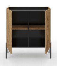 Kommode >Neo< in Evoke Oak - 80x91x40cm (BxHxT)