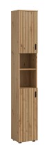 Hochschrank >Mone< in artisan oak - 30x192x30cm...