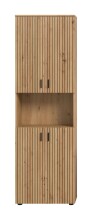 Hochschrank >Mone< in artisan oak - 60x192x30cm (BxHxT)