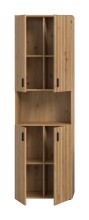 Hochschrank >Mone< in artisan oak - 60x192x30cm (BxHxT)