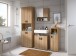 Badezimmer-Set >Mone< in artisan oak - 180x192x30cm (BxHxT)