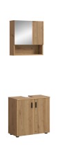 Badezimmer-Set >Mone< in artisan oak - 60x180x30cm (BxHxT)
