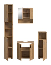 Badezimmer-Set >Mone< in artisan oak - 150x192x30cm (BxHxT)