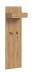 Garderobenpaneel >Drive< in artisan oak - 160x50x6cm (BxHxT)