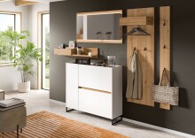 Spiegel >Drive< in artisan oak - 60x110x6cm (BxHxT)