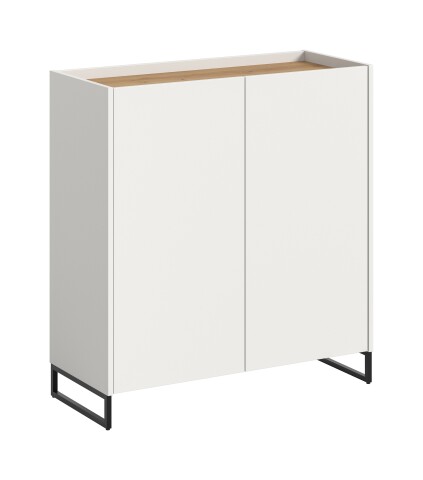 Schuhkommode >Drive< in Weiß - 97x90x38cm (BxHxT)