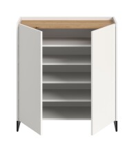 Schuhkommode >Drive< in Weiß - 97x90x38cm (BxHxT)