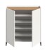 Schuhkommode >Drive< in Weiß - 97x90x38cm (BxHxT)