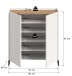 Schuhkommode >Drive< in Weiß - 97x90x38cm (BxHxT)