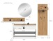 Garderoben-Set >Drive< in Weiß - 197x205x32cm (BxHxT)