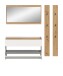 Garderoben-Set >Drive< in Weiß - 192x172x32cm (BxHxT)