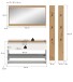 Garderoben-Set >Drive< in Weiß - 192x172x32cm (BxHxT)
