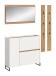 Garderoben-Set >Drive< in Weiß - 192x172x32cm (BxHxT)